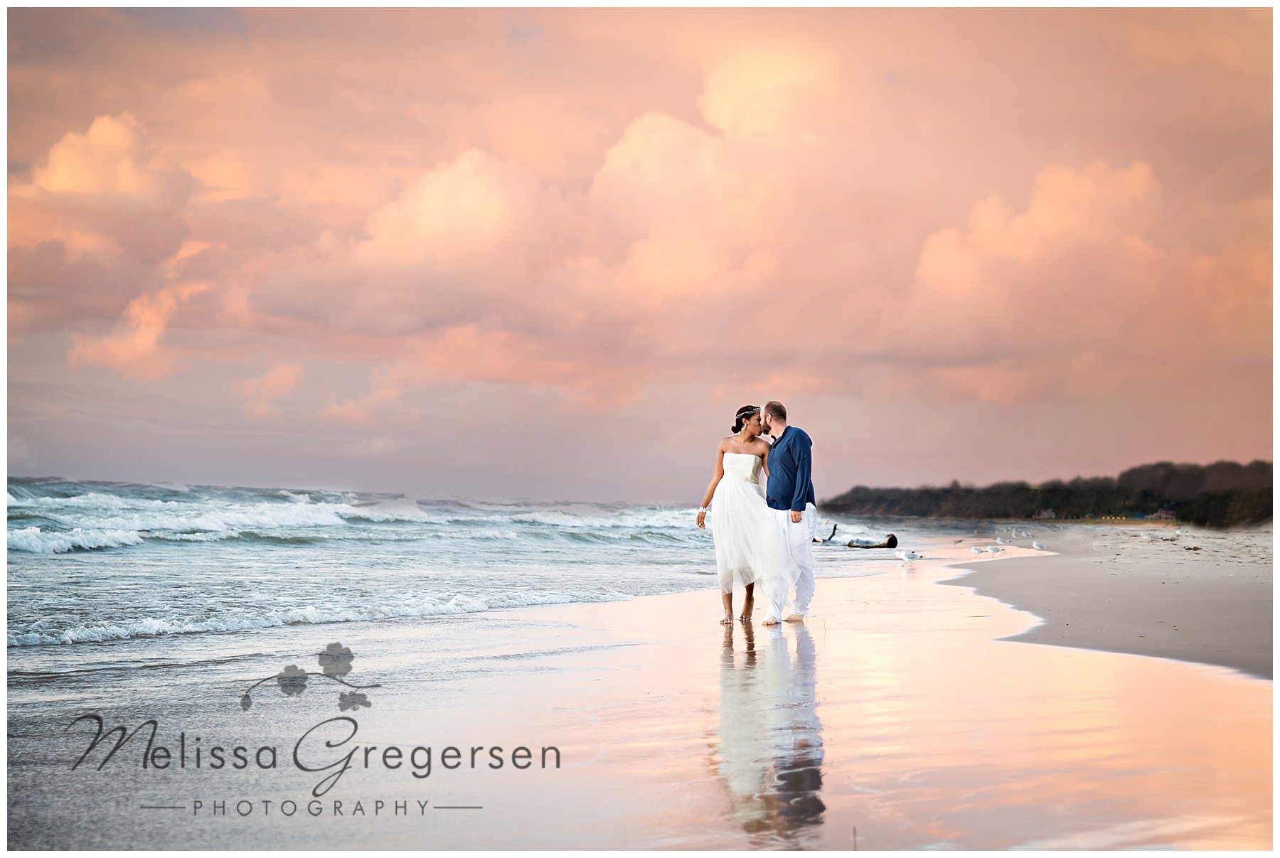 Breathtaking beach engagement session in St. Joseph, MI - Gregersen Photography